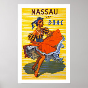 Póster Jet de Nassau