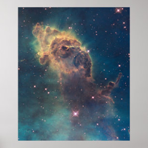 Póster Jet en Carina Nebula