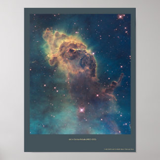 Póster Jet en la nebulosa de Carina (NGC 3372)