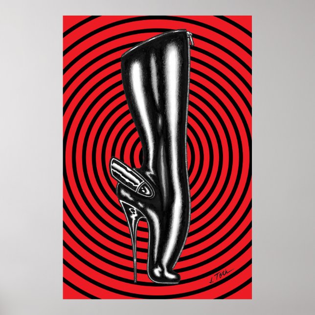 Póster Jet Latex™/Bota Jet (Frente)