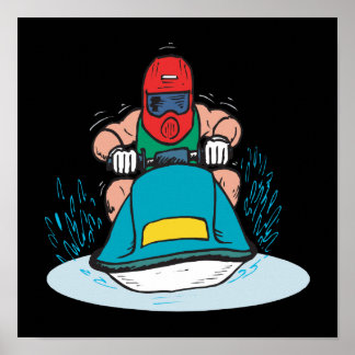 Póster Jet Ski