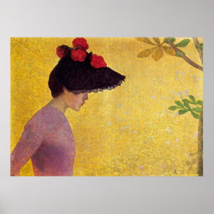Póster Jeune Fille de Profil de Aristide Maillol
