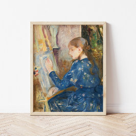 Póster Jeune Fille Écrivant | Berthe Morisot