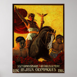 Póster Jeux Olympiques