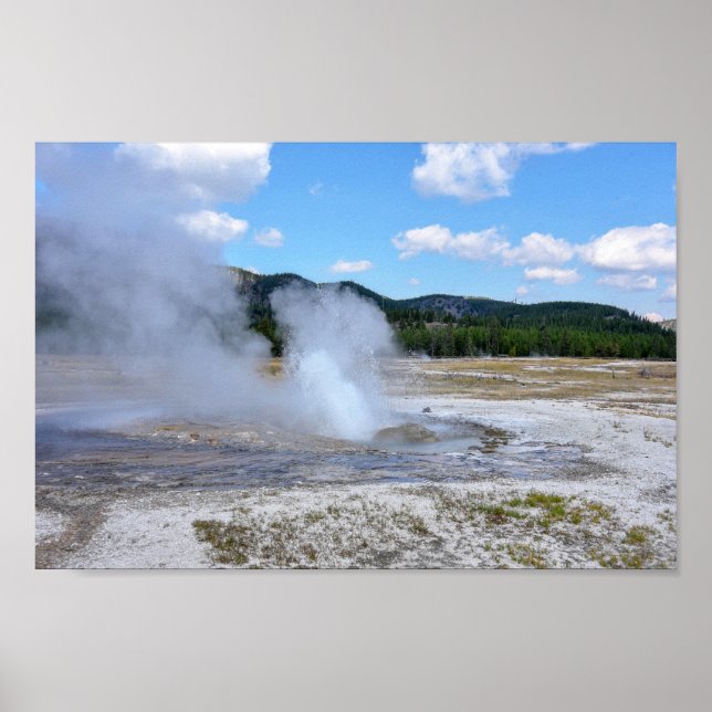 Póster Jewel Geyser, Parque Nacional Yellowstone (Frente)