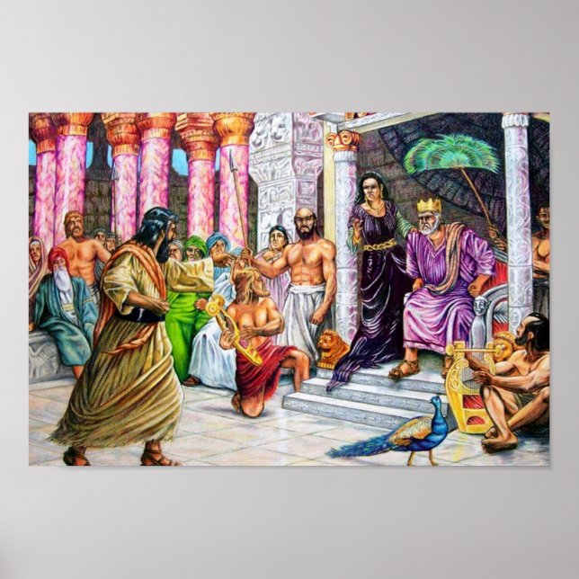 Póster Jezebel y Acab (Frente)