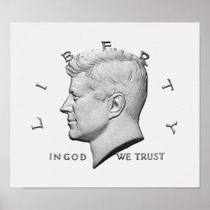 Póster JFK - En dios confiamos en