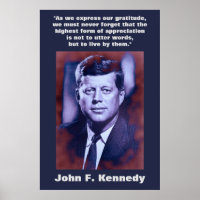JFK John F. Kennedy Cita Inspiración Motivacional