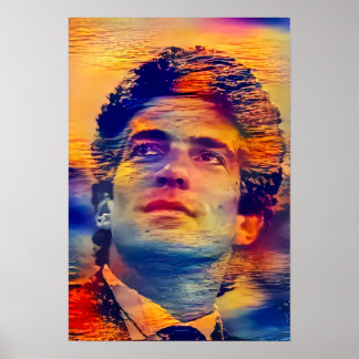 Póster JFK Jr. - Island Sunset