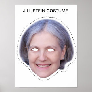 Póster Jill Stein Costume
