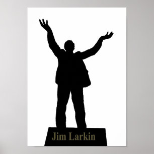 Póster Jim Larkin poster