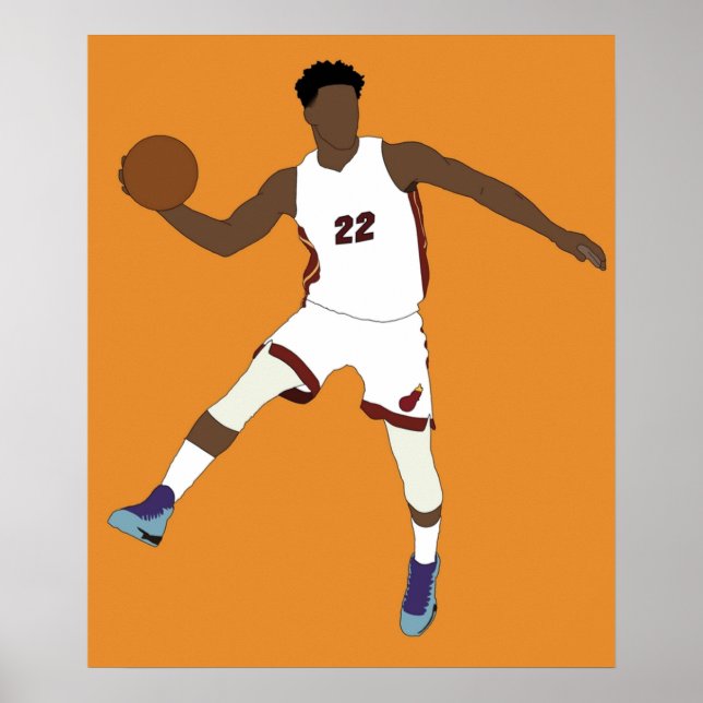 Póster Jimmy Butler Personalizado (Frente)