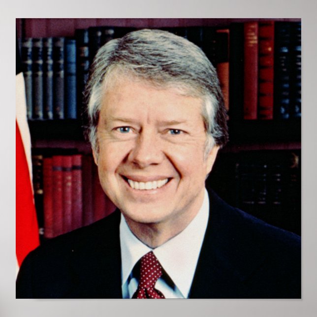 Póster Jimmy Carter 39º presidente de Estados Unidos (Frente)