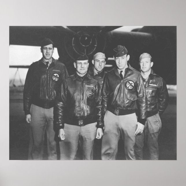 Póster Jimmy Doolittle y su equipo (Frente)