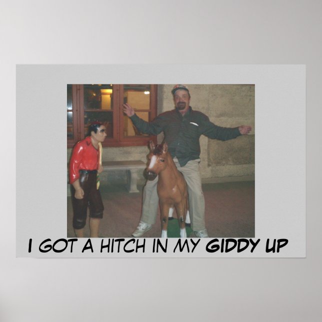 Póster Jimmy the Jocky (Frente)