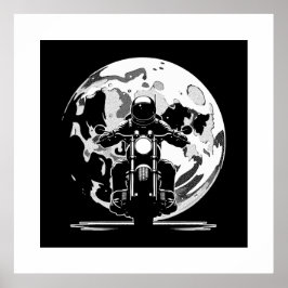 Póster Jinete de la Luna