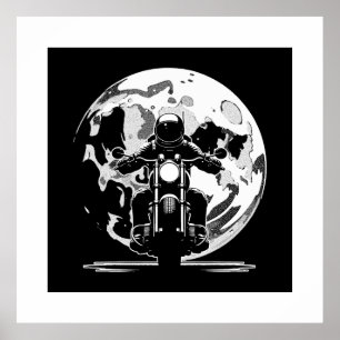 Póster Jinete de la Luna