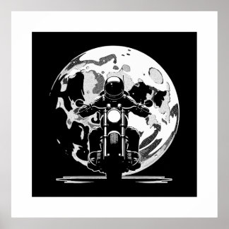 Póster Jinete de la Luna