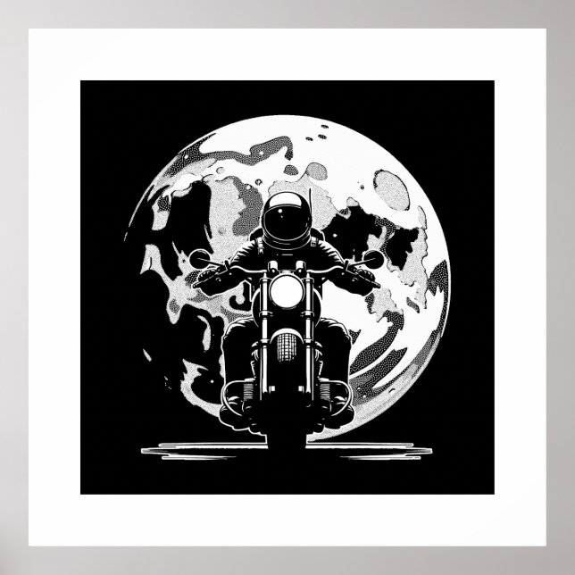 Póster Jinete de la Luna (Frente)