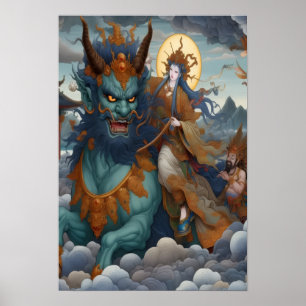 Póster Jinete Oni