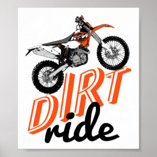 Póster Jinetes de Moto