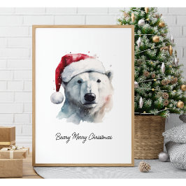 Póster Jingle Bear Joy, custom