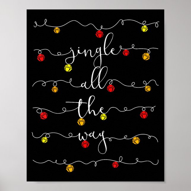 Póster Jingle Bells Jingle All The Way Sleigh Bells Chris (Frente)
