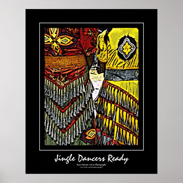 Póster Jingle Dancers Ready Black Border Poster (Frente)