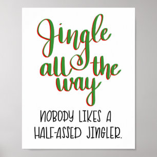 Póster Jingle todo el camino imprimir
