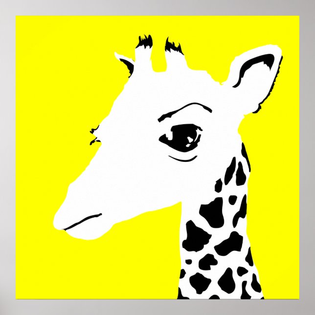 Póster jirafa (Frente)