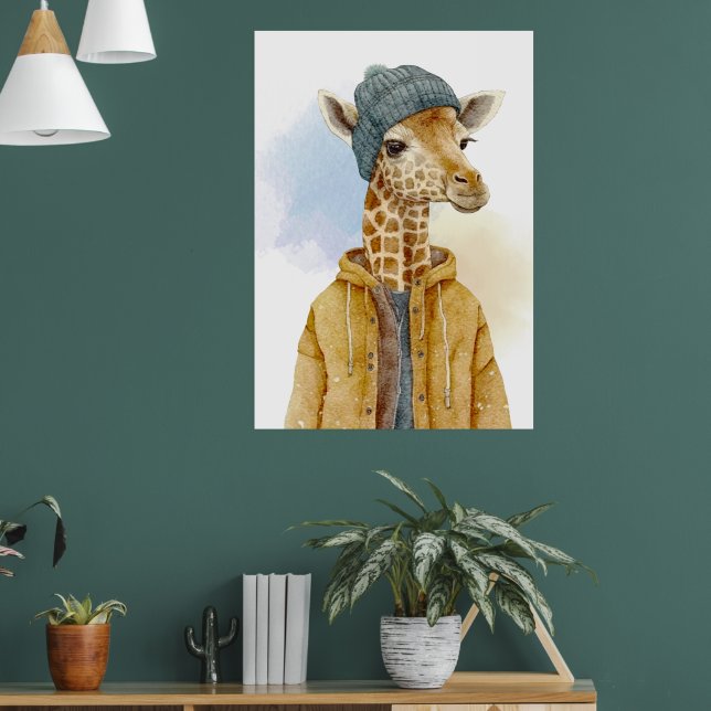 Póster Jirafa Marcus (Salón 1)
