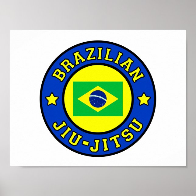 Póster Jiu Jitsu (Frente)