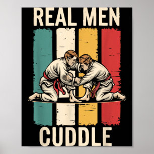 Póster Jiu Jitsu BJJ Artes Marciales Mixtas MMA Combate