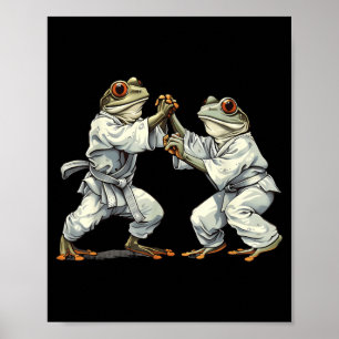 Póster Jiu-Jitsu Taekwondo Kickboxing Judo oad MMA