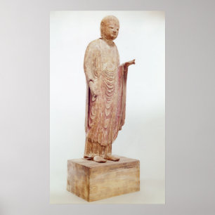 Póster Jizo, período de Heian