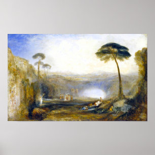 Póster JMW Turner el poster de oro de la rama