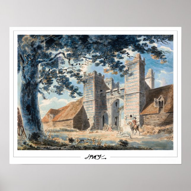 Póster JMW Turner Zedign Art Poster #4-3 (Frente)