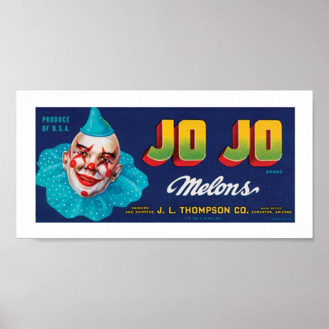 Póster JO JO JO Melons (Frente)