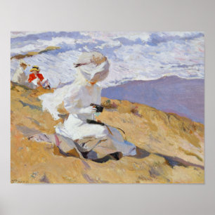 Póster Joaquín Sorolla - captura del momento