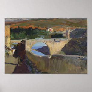 Póster Joaquín Sorolla - Ciego de Toledo
