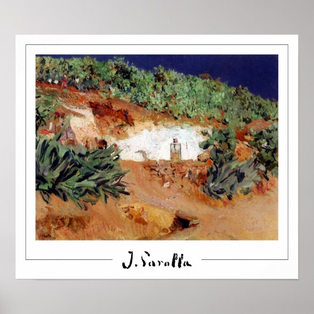 Póster Joaquín Sorolla Zedign Art Poster #148 (Frente)