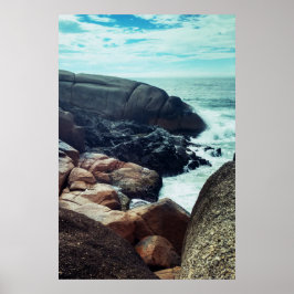 Póster Joaquina - pedras