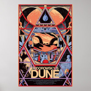 Póster Jodorowskys Dunes