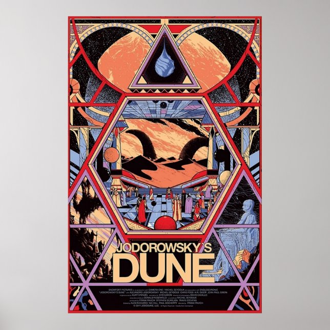 Póster Jodorowskys Dunes (Frente)