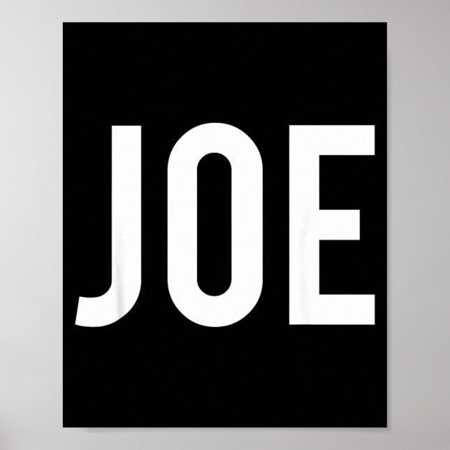 Póster Joe (Frente)