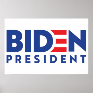 Póster Joe Biden 2020 Biden para presidente