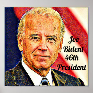 Póster Joe Biden-46º Presidente_