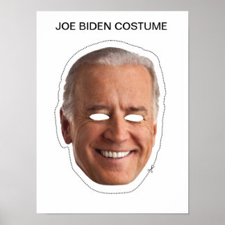 Póster Joe Biden Costume