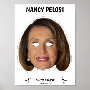 Póster JOE BIDEN Halloween Mask