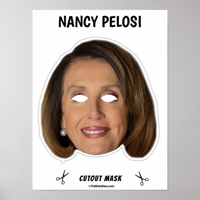 Póster JOE BIDEN Halloween Mask (Frente)